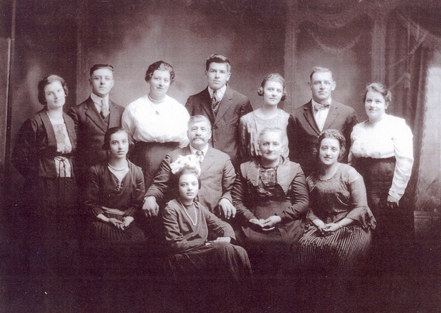 Courchaine family, circa 1920s.