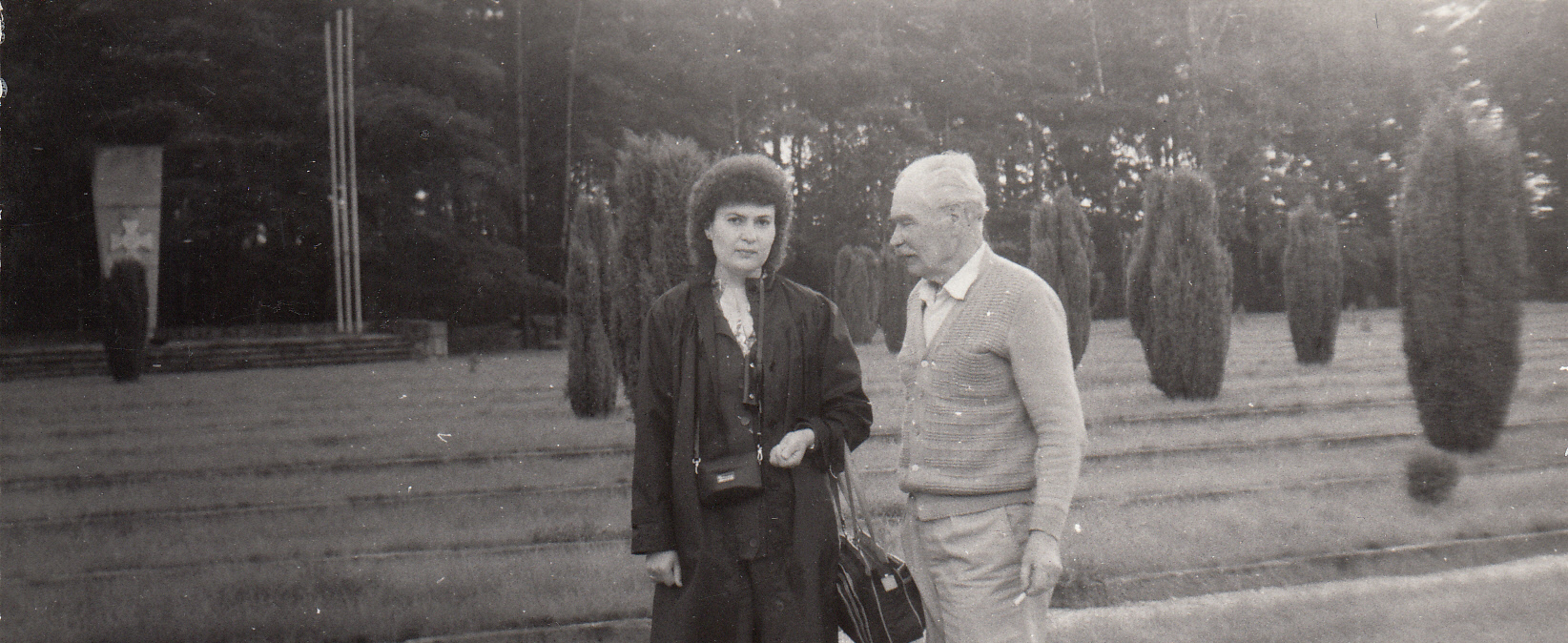 Helen as an adult, reunited with her father.