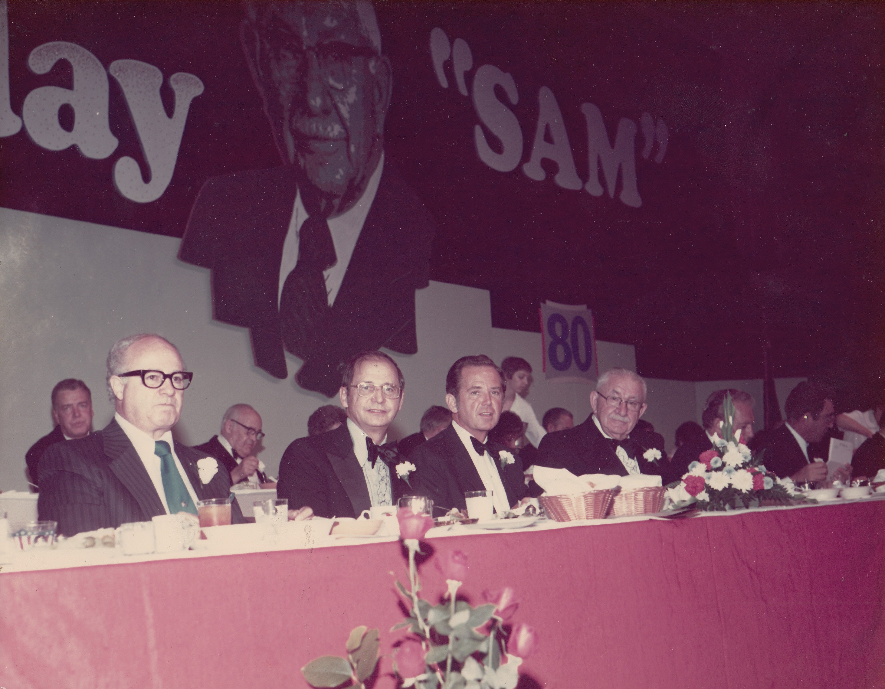 80th birthday party for Sam Cohodas.