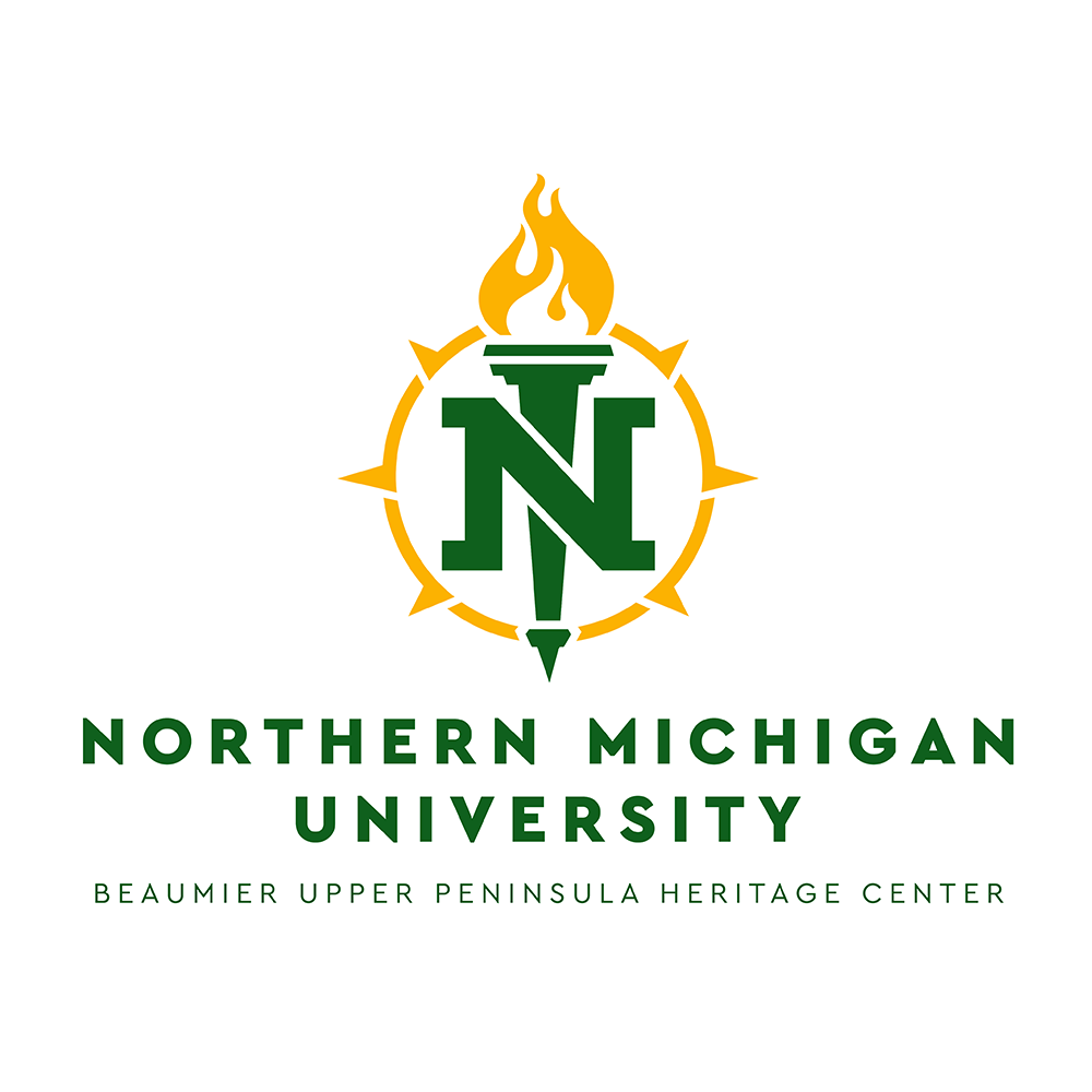 Norther Michigan torch logo with Beaumier Center title.